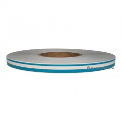 Striping 7.5 mm Dubbel Aqua