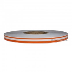 Striping 7.5 mm Dubbel Orange